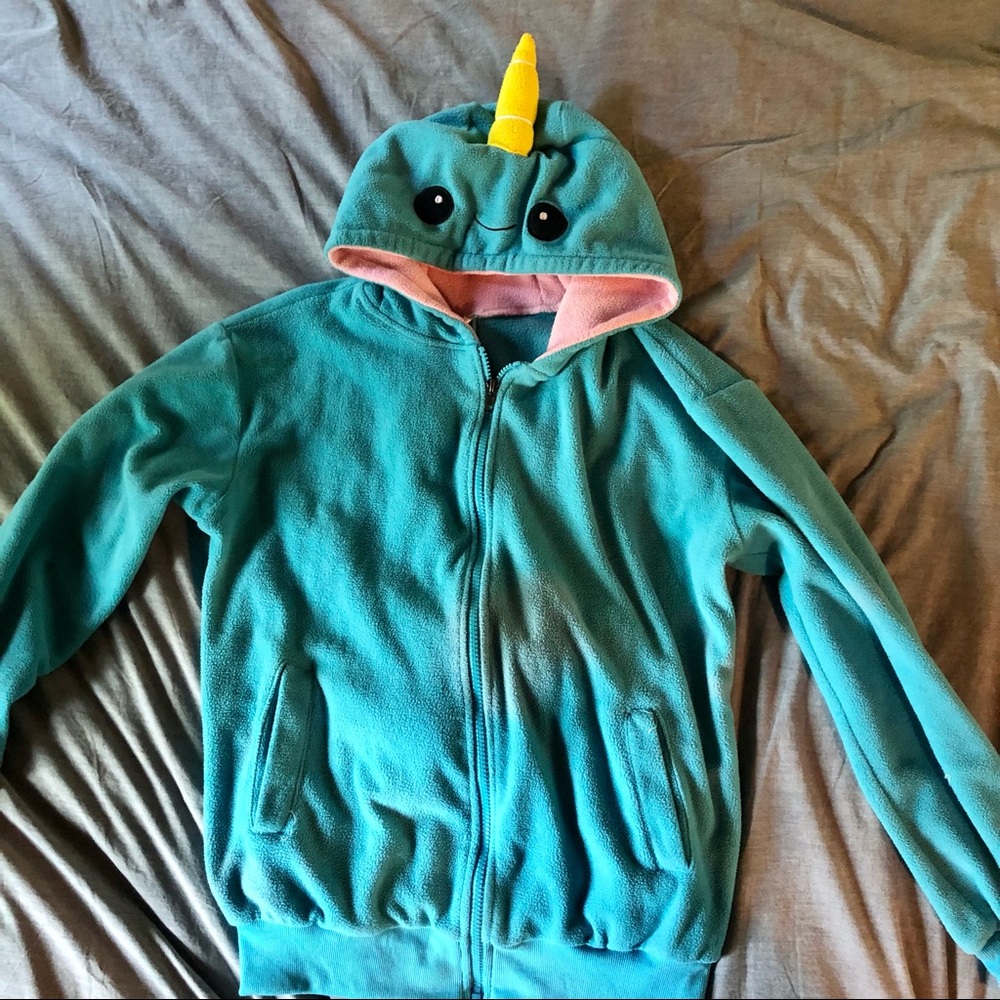 Narwhal hoodie :)